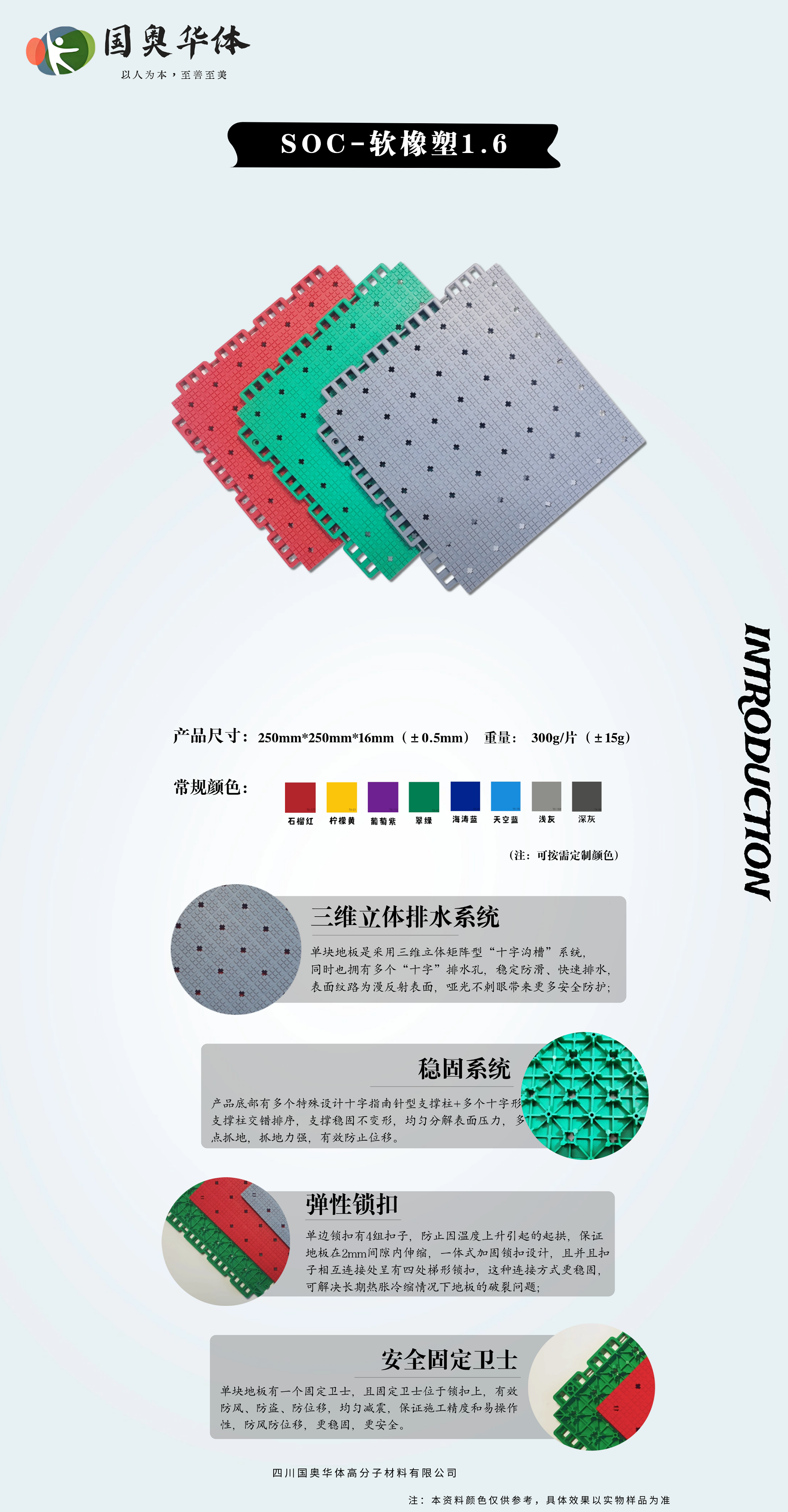 SOC-软橡塑地板1.6产品介绍